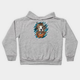 Time Dog Kids Hoodie